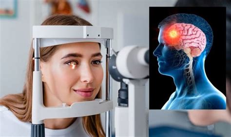 can a brain tumor be detected in an eye exam