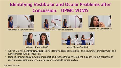 concussion eye exam