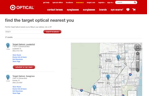 target schedule eye exam