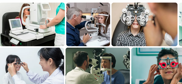 Different Eye Exam for Glasses or Contacts