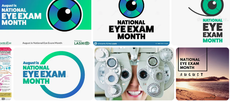 National Eye Exam Month