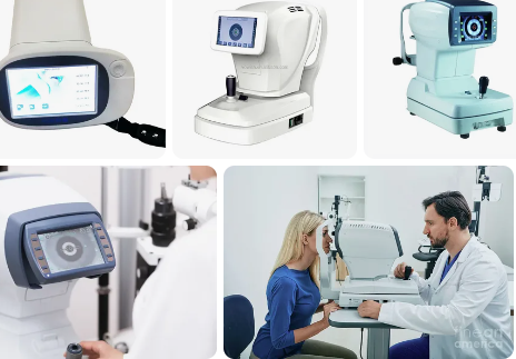 Autorefractor Eye Exam