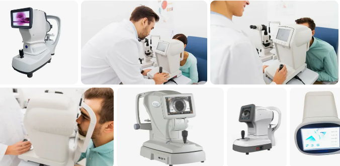 Autorefractor Eye Exam