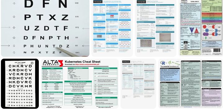 Eye Exam Cheat Sheet