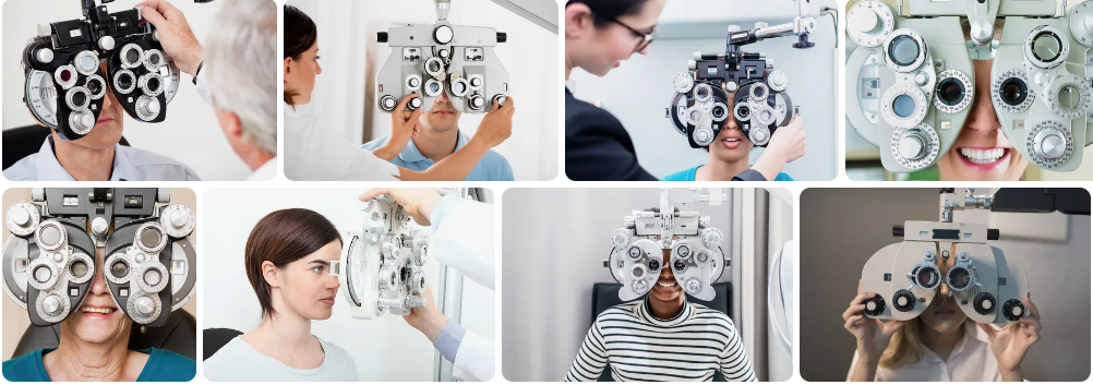 Phoropter Eye Exam