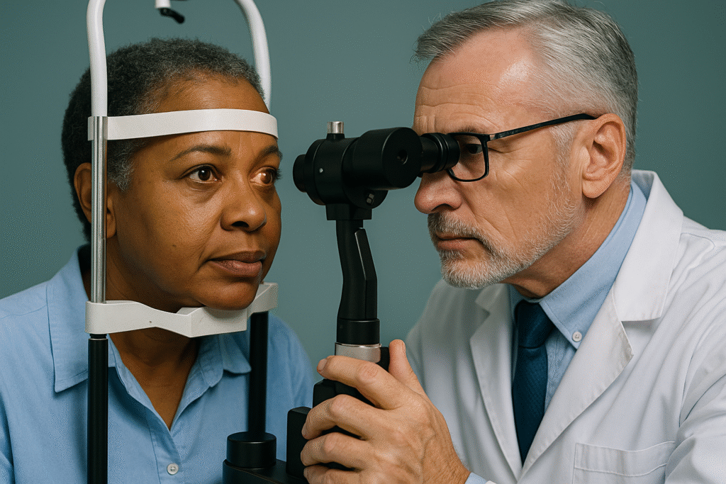Eye Doctor for Diabetic Eye Exam